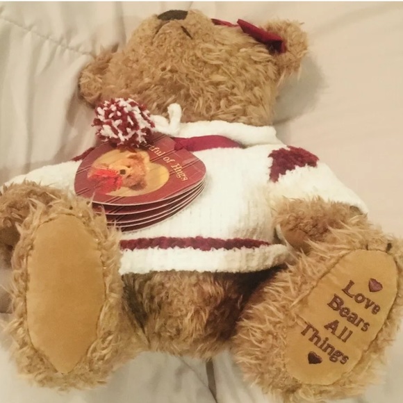 Vintage Teddy Bear with small book of Scriptures - Picture 2 of 10